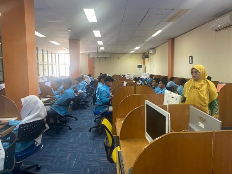 Balai Pengelolaan Pengujian Pendidikan Gelar Asesmen Bakat Minat Berbasis Komputer di MAN Insan Cendekia Gorontalo