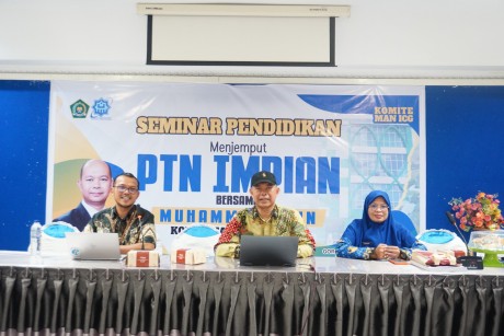 Seminar “Menjemput PTN Impian” di MAN IC Gorontalo: Bekal Sukses SNBT dan SNBP untuk Siswa, Guru, dan Orang Tua