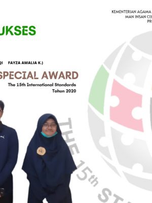Peraih ISO Special Award Olimpiade Standar Internasional