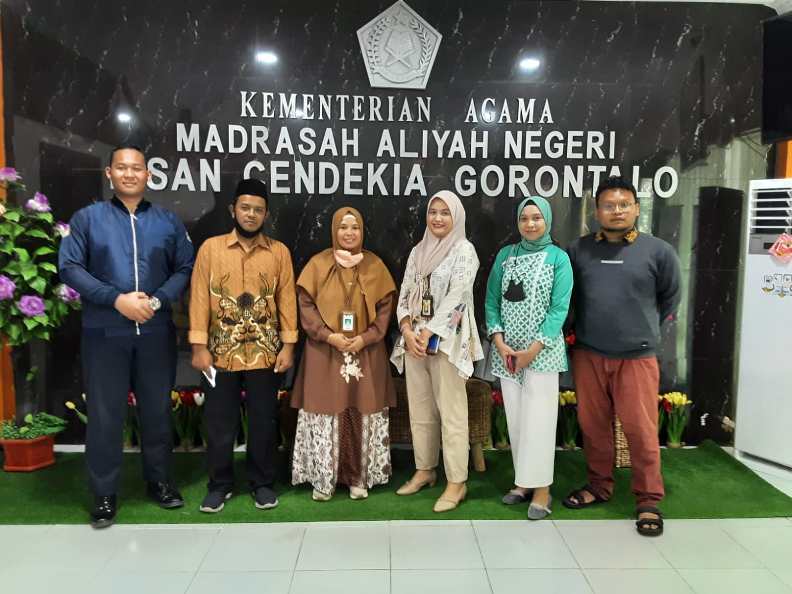 Tim Pelaksana Kemenkeu Mengajar 7 Wilayah Gorontalo Lakukan Survey di MAN IC Gorontalo