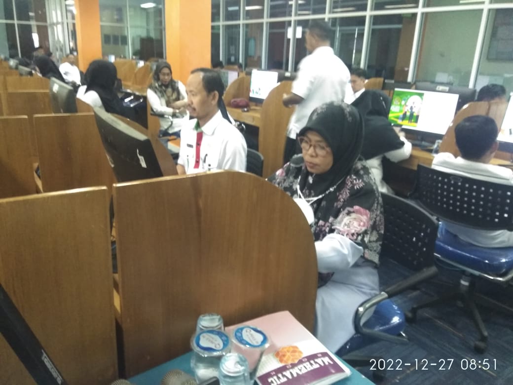 ASN Kemenag Bone Bolango Jalani Ujian CAT IPMB di MAN Insan Cendekia Gorontalo