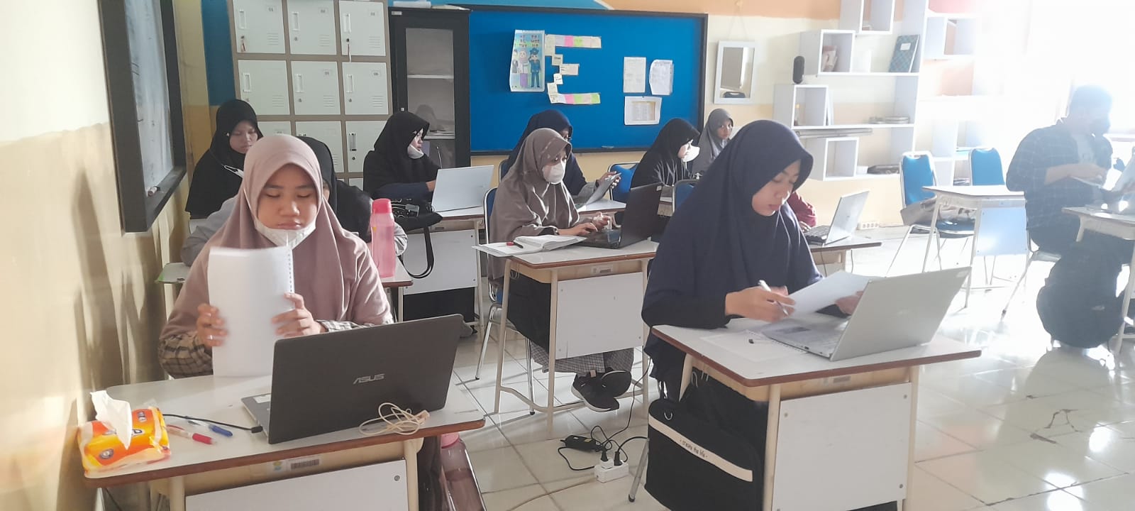 Akademik Gelar Try-out Ke-8 Bagi Siswa Kelas XII MAN Insan Cendekia Gorontalo