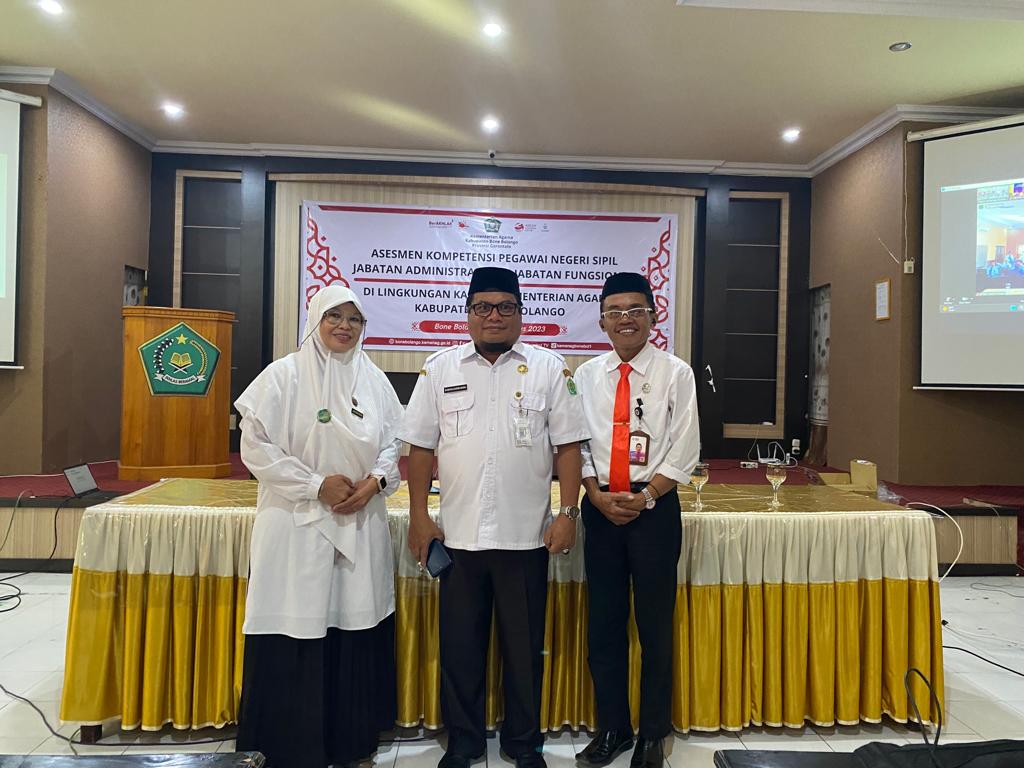 Kepala MAN ICG Ikuti Asessemen Kompetensi Jabatan Fungsional Kemenag Provinsi Gorontalo 2023