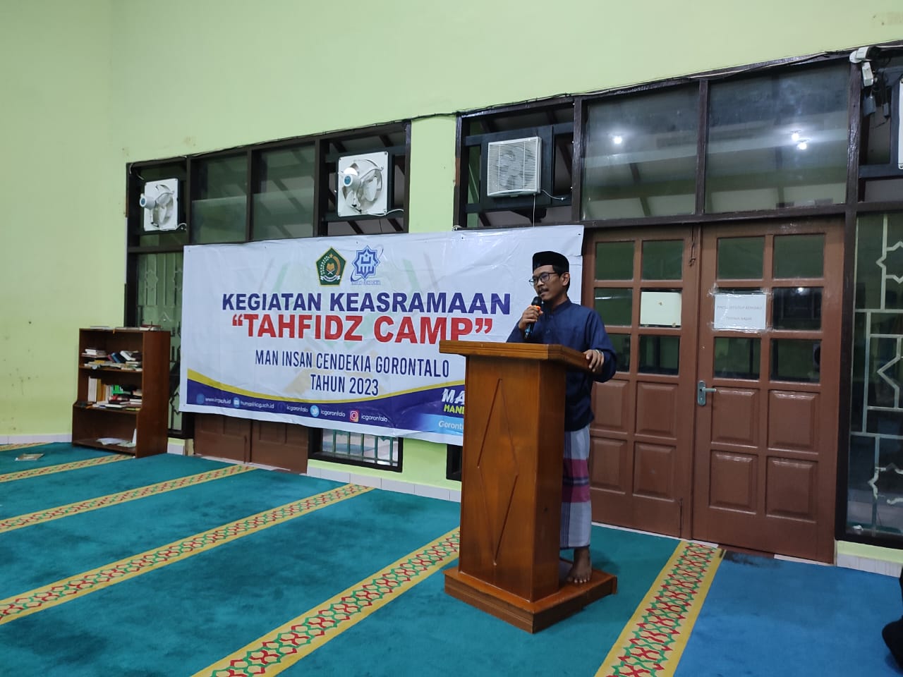 Pembukaan Tahfiz Camp Jelang Semester Pendek MANICG 2023