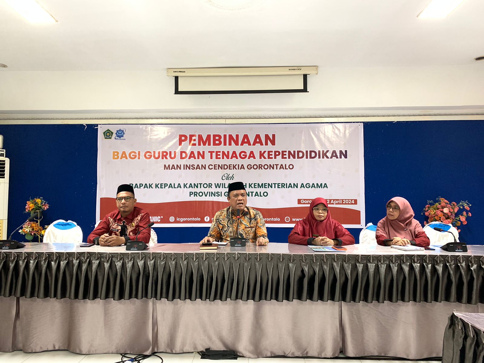 Pembinaan Kepala Kantor Wilayah Kementerian Agama Provinsi Gorontalo